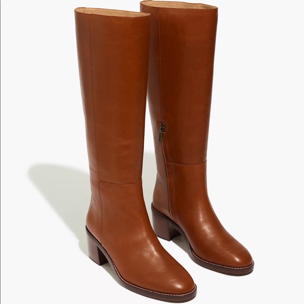 Madewell Francie brown tall boot size 9